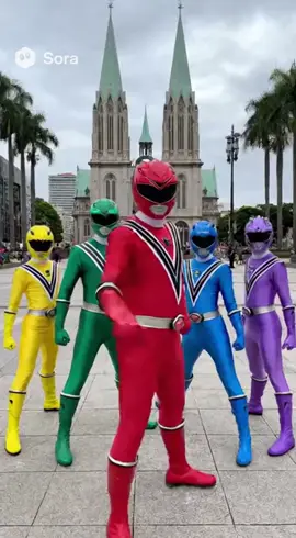 os Power Rangers de São Paulo, confia neles?