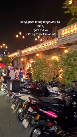 Gagala na kasama ka lagi🫶🥰🏍 Add to your date list 🥰🌅🫶 Sobrang ganda mo Pasig River Esplanade  #dateideas #pasigriveresplanade #jonesbridge #manila #ikawlangatako 