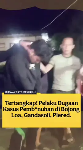 Tim Jatanras Satreskrim Polres Purwakarta Berhasil Tangkap Pelaku Dugaan Kasus Pembunuhan di Bojong Loa, Gandasoli, Plered Purwakarta, Senin (20/10/2025). 📽Afif BJ #purwakartakekinian #purwakarta 