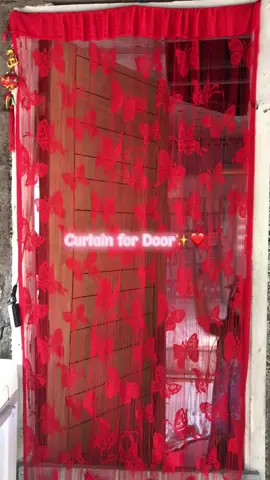 Butterfly Curtain✨❤️ #fyp #affiliatemarketing #butterflycurtain #redcurtain #curtain 