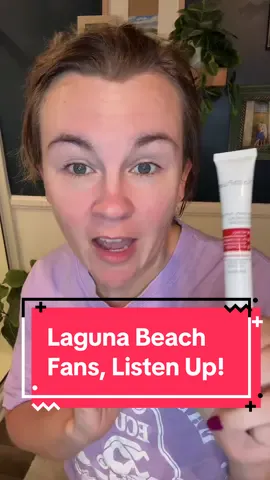 Gals, if you once crowded around your family TV to watch LC, Kristen, Brody, Lo, and of course STEPHEN do cool teen stuff in Laguna Beach…it’s time for an eye cream. This is a good one! #antiaging #antiagingskincare #eyecream 