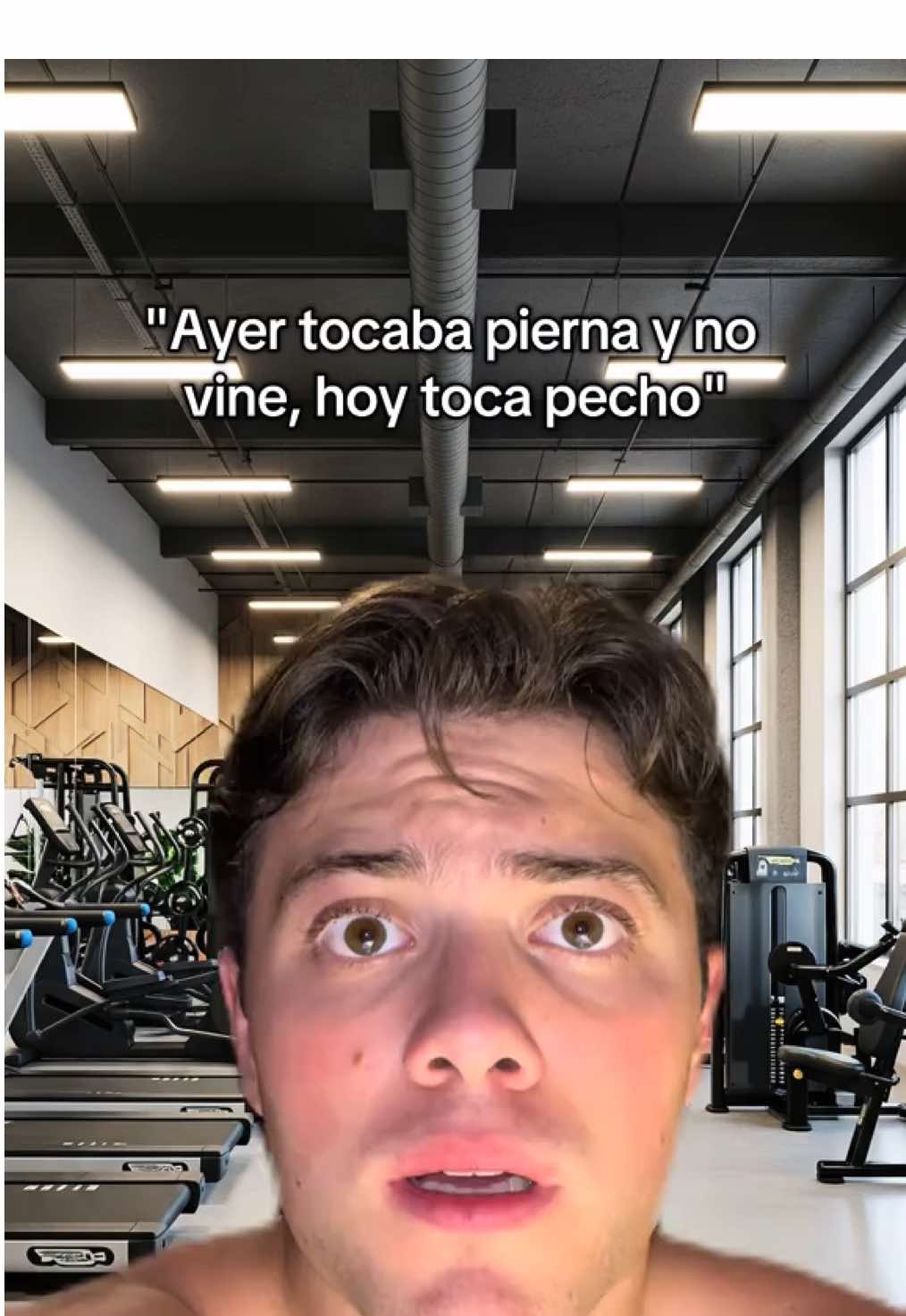 Los que se saltan el dia de pierna en el gym🤦🏻‍♂️🤦🏻‍♂️ #fitnesslife #Fitness #gimnasiomotivacion #GymLife #gymhumor 