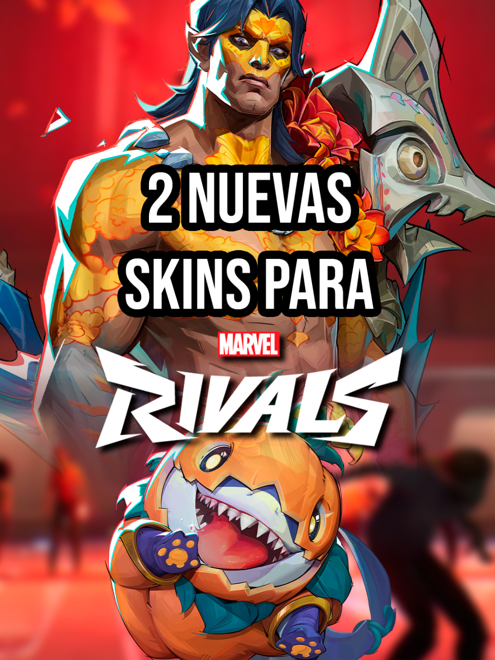 Nuevas skins de Halloween para Jeff y Namor 🎃 #marvelrivals #newskin #jeffthelandshark #Namor #Halloween 