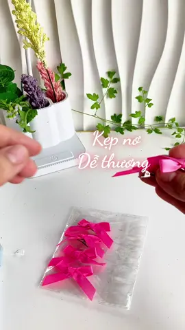 Kẹp nơ dễ thương #kepnoxinh #keptieuthu #xuhuong 