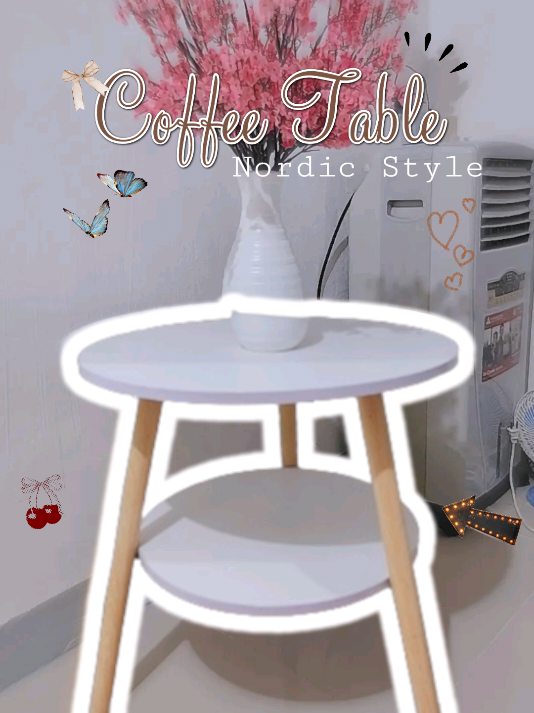 Ang ganda, parang mahal  pero hindi!💸 Perfect sa coffee o study spot mo! #coffeetable #minimalist #studytable #trending #fyp 
