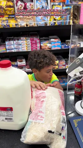 Jayko was inspired by CR7. Guys make this video reach Cristiano Ronaldo. #Islandockzacksfinest #schoolkidsreportcards #deliockyfoodnyccommunity #highschoolreportcards #fypシ゚viral  