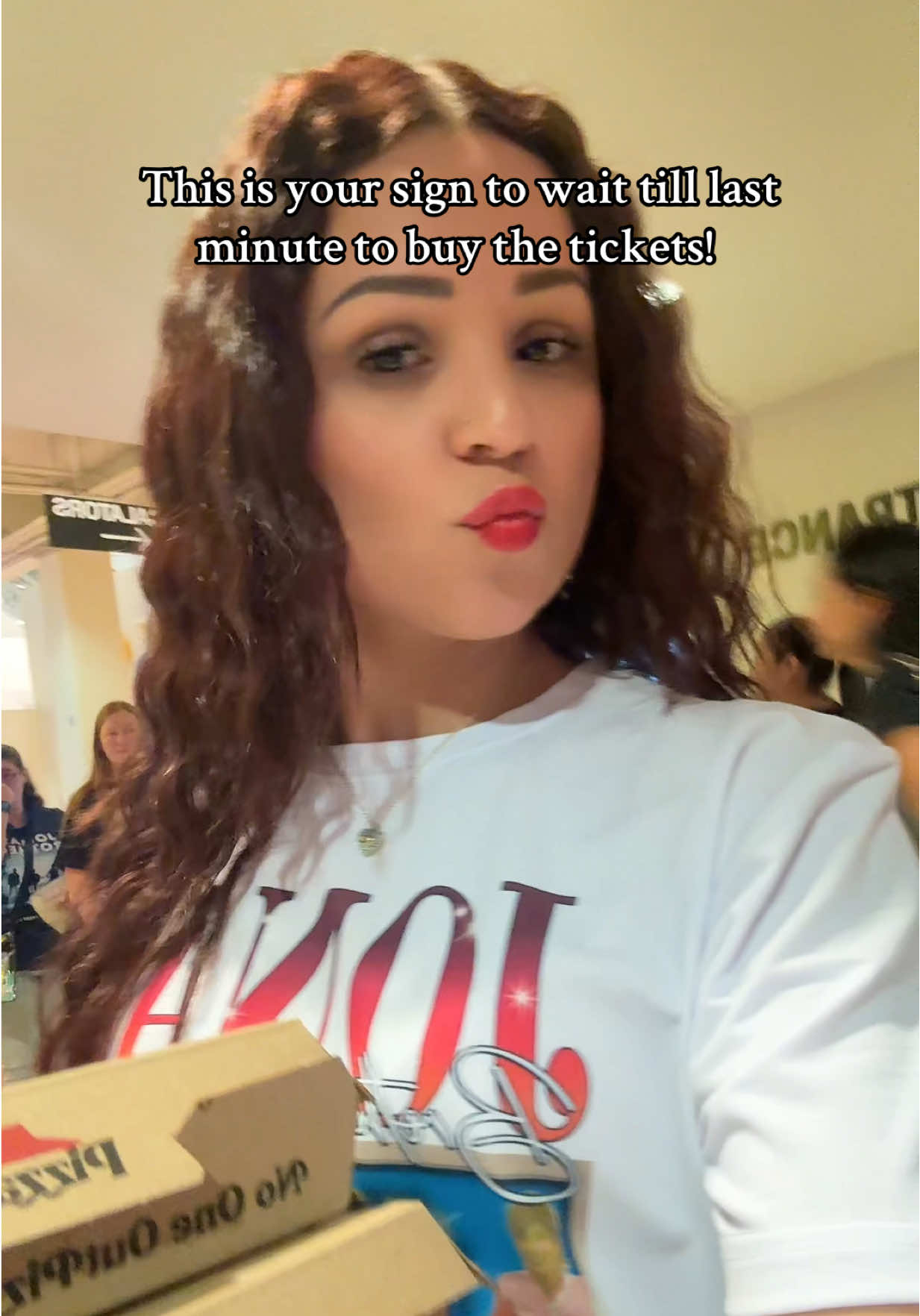 We took the risk to wait and see if it really works.. and it did! Floor seats were over 500$ for the past month.. we got them for standard admission an hour before the concert! First time ever with floor seats, I was so excited! Best night ever !! #jonasbrothers #sanantonio #jobros 