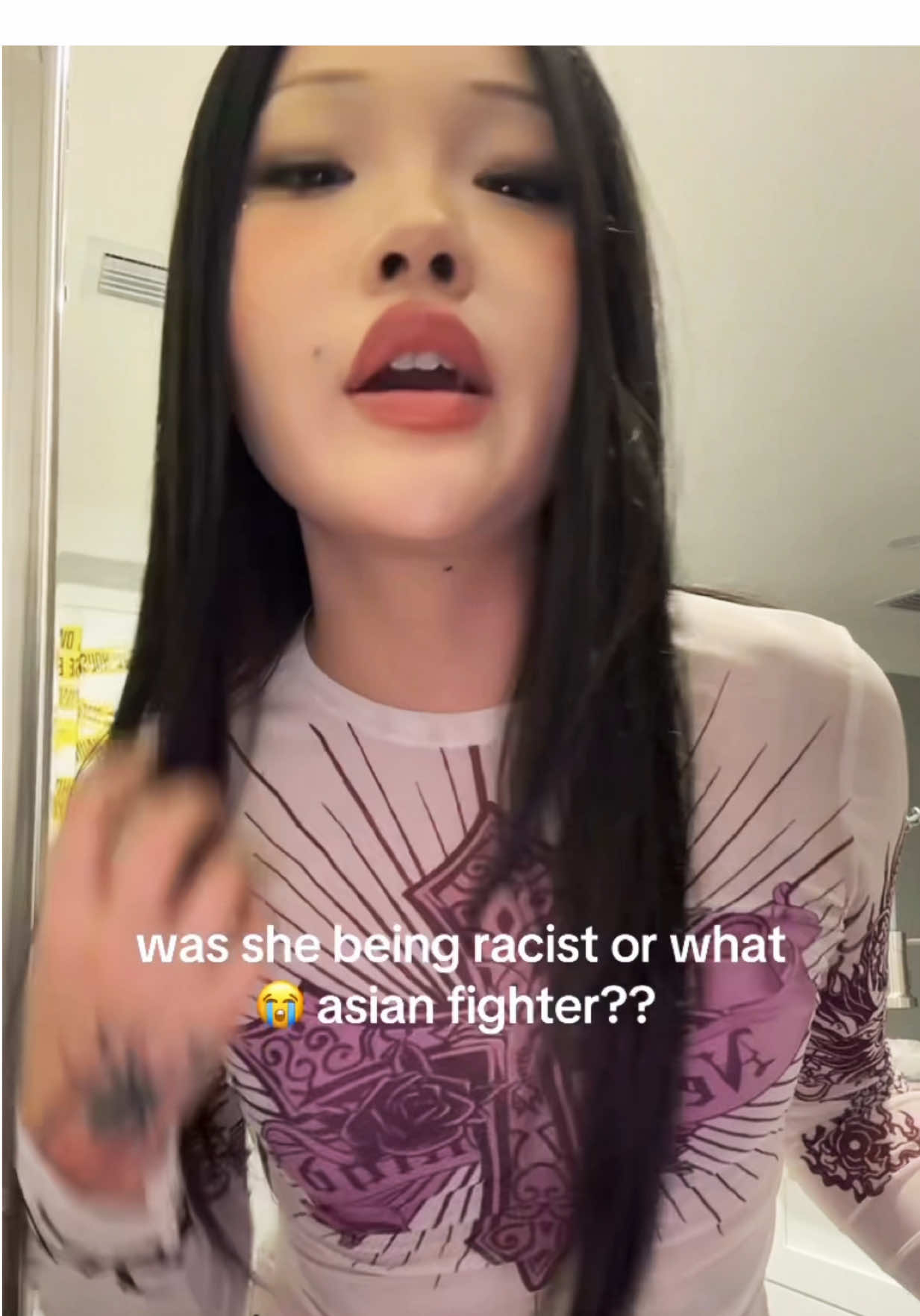 shorty said i look like an asian fighter from the movies and thought it was my costume 💀 im in sweatpants ?? lmao