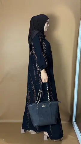 Pliss ini perpaduan motif yg bgtu cntik🥺🥰 #dress #gamis #dresskekinian 