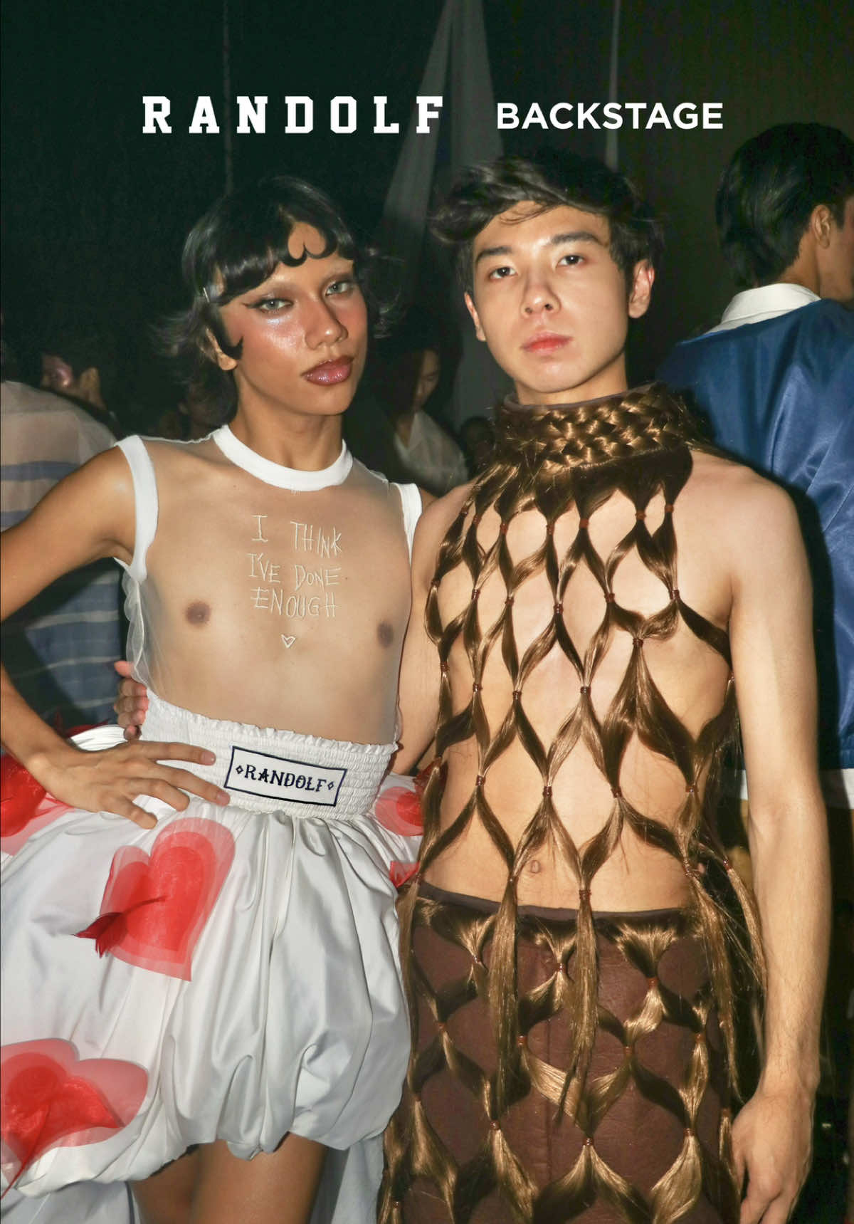 backstage at manila fashion week 💖 with randolf! 🏹 @mimiyuuuh #philippinefashion #fashiondesigner #filipinodesigner #pinoydesigner #fashionshow 