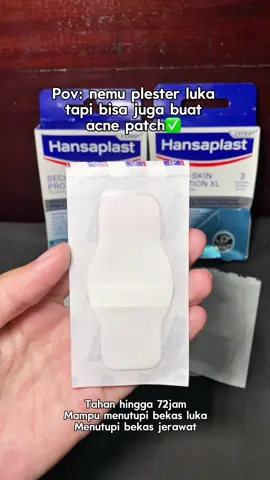 Hansaplast Second Skin Protection adalah plester hidrokoloid yang menyerap cairan luka dan membentuk kapsul penyembuhan, mendukung penyembuhan luka lebih cepat. Merekat hingga 72 jam & 100% kedap air melindungi dari kotoran dan bakteri. Sangat tipis dan 2x lebih fleksibel. #hansaplast #hansaplastsecondskinprotection #hansaplastplester #hansaplastsecondskinprotectionxl #fyp #koleksigitgit #acnepatch #plesterluka 