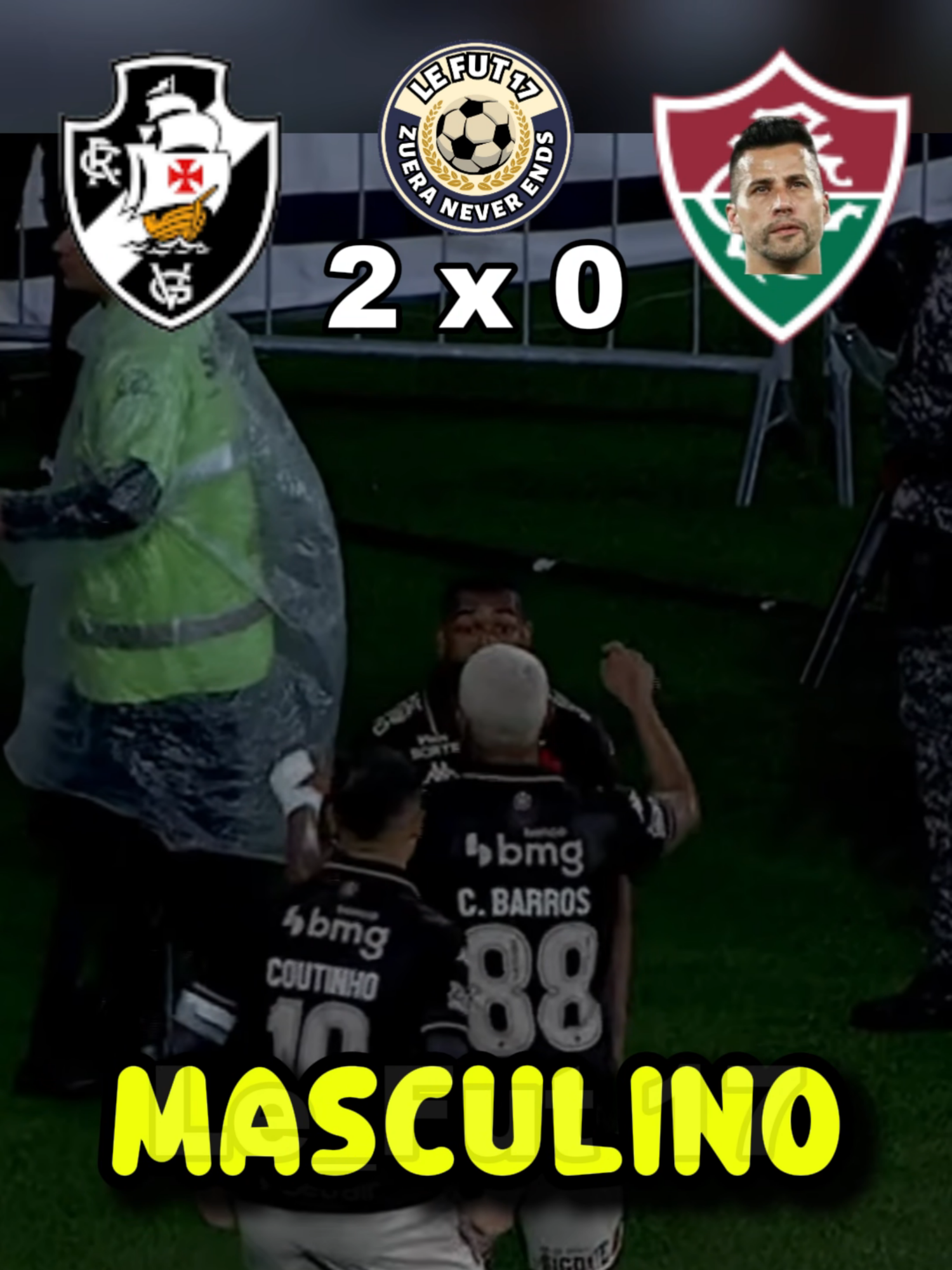 vasco x fluminense #futebol #vasco #vascodagama #brasileirao #fluminense #engraçado #edit #smzinho