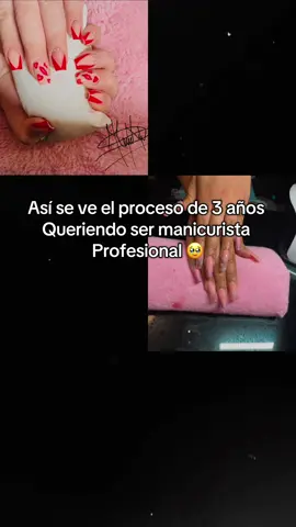 El proceso es difícil pero sé que todo valdrá la pena 🫶🏻#prinsipiante #manicure #neils #belleza #tendencia