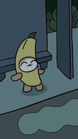 Banana cat accident 24 fps #animation #framebyframe #2danimation #bananacat 