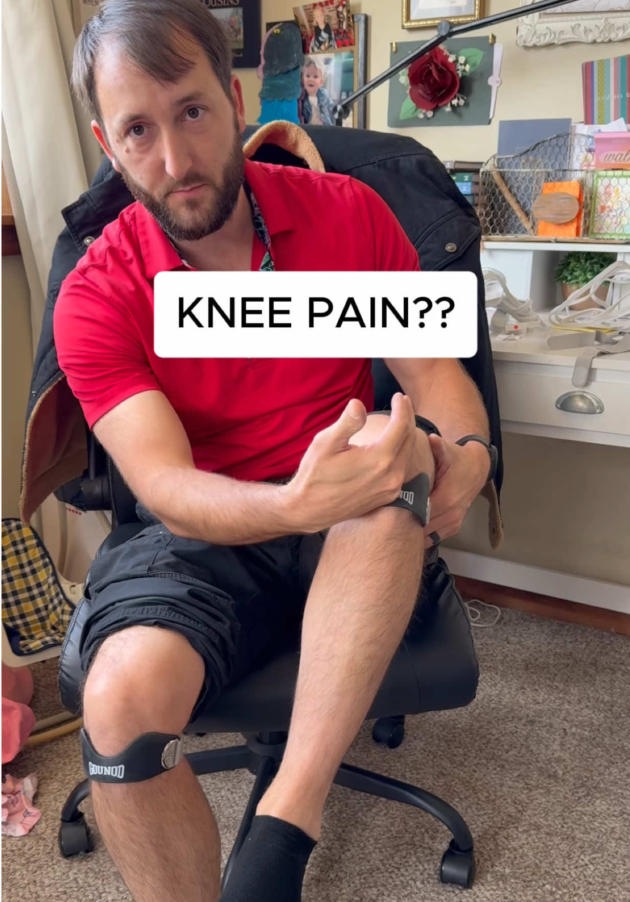 Silicone Patella Knee Straps for Knee Pain… #kneepain #kneeproblems #patellartendon #patellastrap #patellabands 