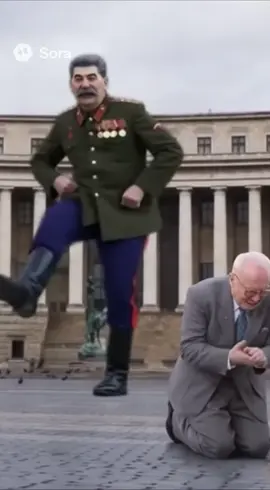 stalin dancing on top of truman