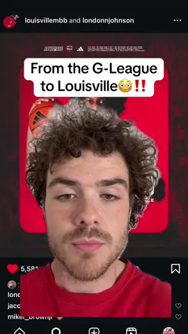 Louisville gets their first 2026 commit in London Johnson!!! #cbb #louisvillebasketball #gocards #nbagleague #londonjohnson  