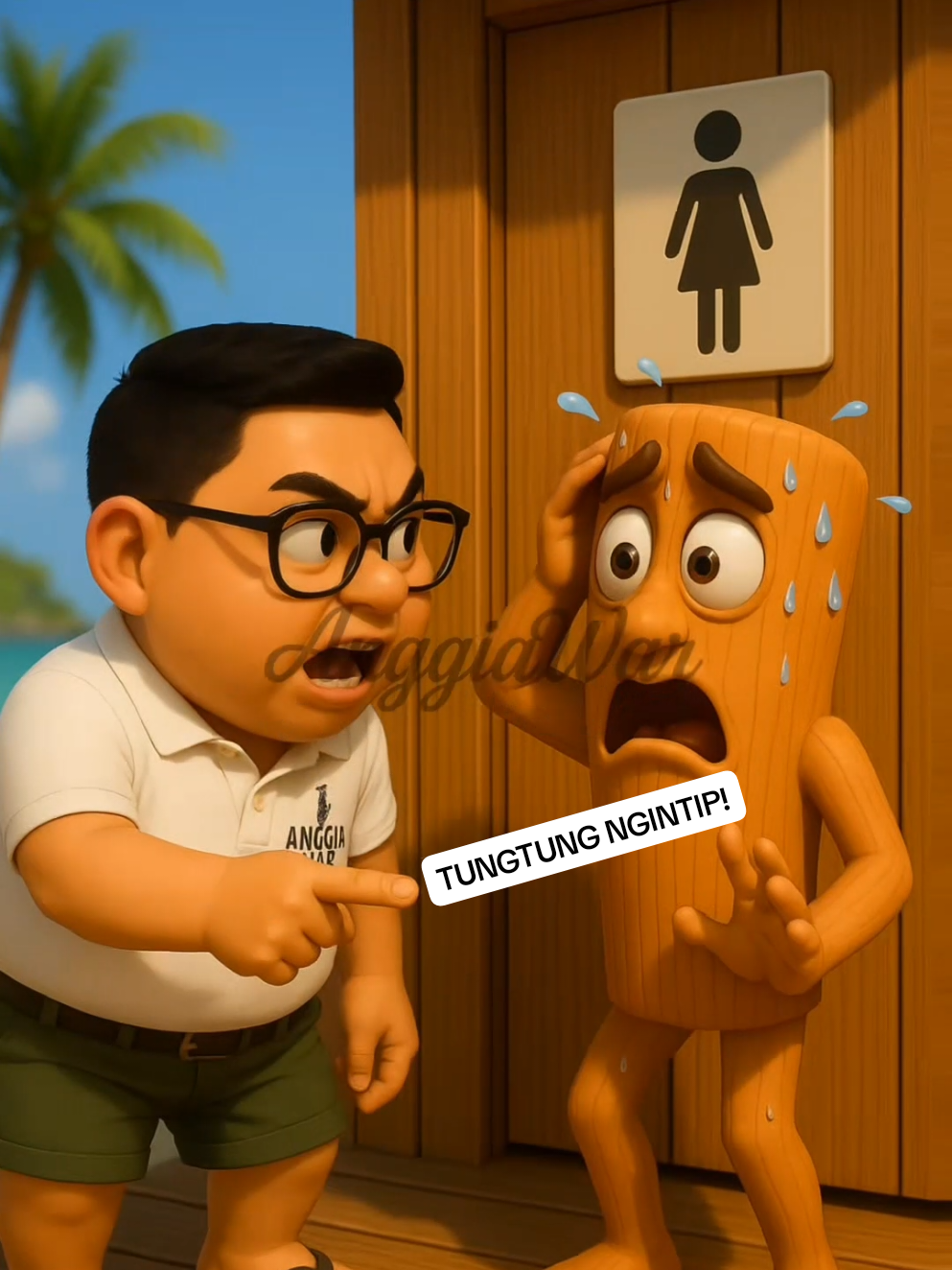 Tungtung dituduh ngintip #tiktok #anomali #tungtungsahur #fyp #viral 