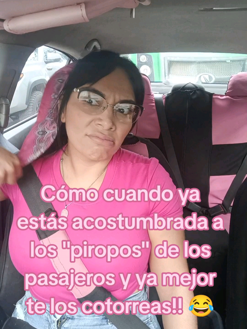 Cómo cuando ya estás acostumbrada a los 