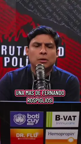 Una más del congresista Fernando Rospigliosi 