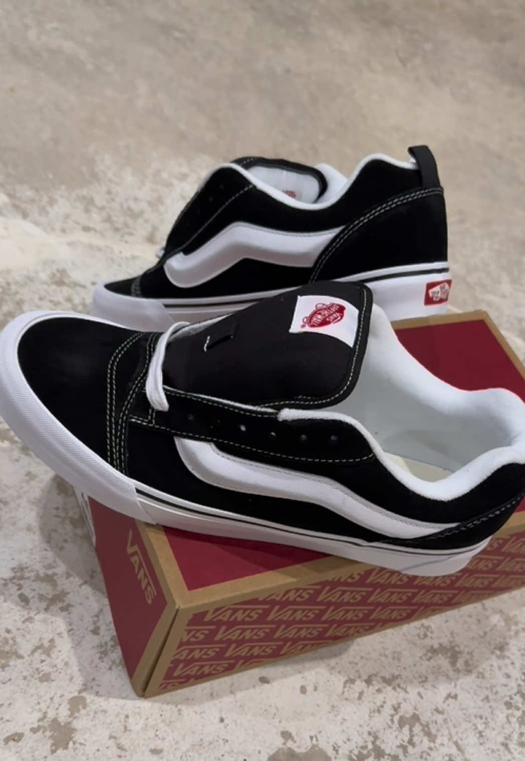 Vans Knu-Skool ‘ Black White ‘ Designer Retro Skate Skateboarding Sneaker Iconic Skater Shoe Luxury Sports Athletic Footwear New School Jordan Sneakerheads #sneakers #sneakerhead #fashion #shoes #streetwear 