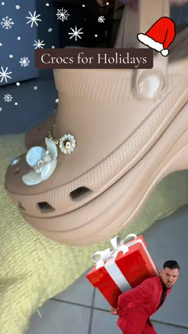 Crocs For Holiday Gift💞This are the new “Bae platform Style”. #crocsbae #crocs #shoeslover #holidaygifts #falldealsforyou 