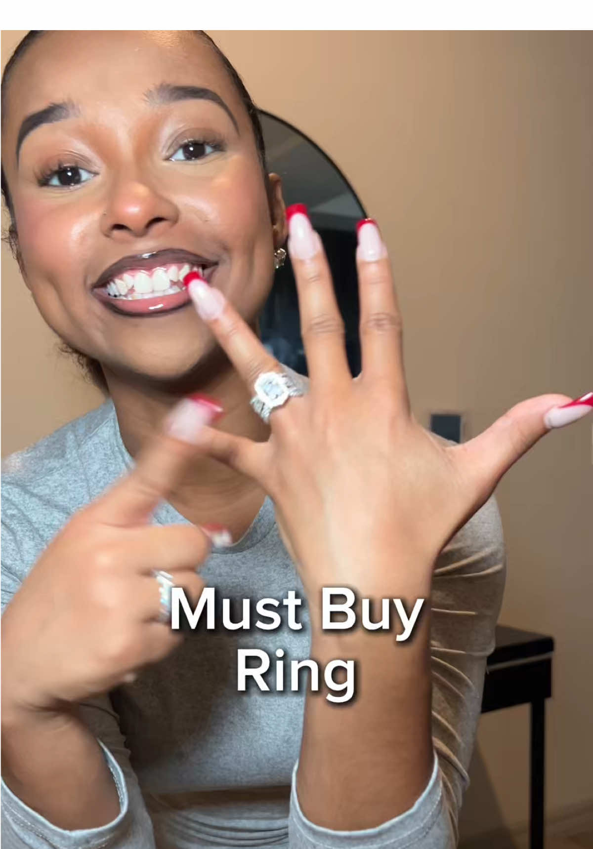 The PERFECT promise ring, travel wedding ring, or way to manifest your future husband 💍✨ #ring #rings #wedding #weddingring #isaidyes💍 