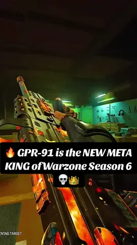 🔥 GPR-91 is the NEW META KING of Warzone Season 6 💀👑 The GPR-91 just took over Warzone Season 6 — this thing beams like it’s got aim-bot built in. ⚡ Zero recoil 🔥 Insane damage output 👑 Straight-up META energy If you’re not using the GPR-91 right now… you’re just feeding kills. #Warzone #gpr91#season6#warzonemeta 