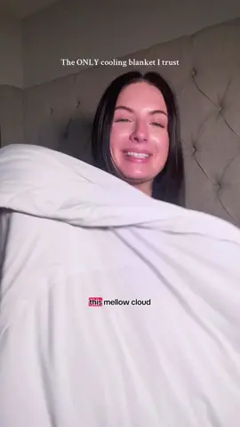The only cooling blanket I actually trust #coolingblanket #affordableluxury #bedding  (Prices & discounts vary based on size - the queen I have is currently 60% off)