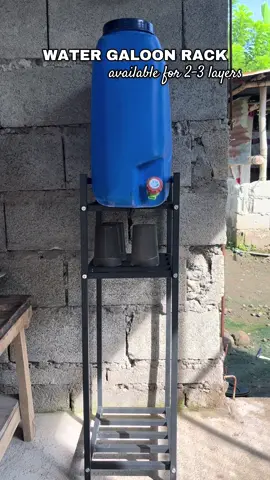 Mas organize na tignan pag Meron kang ganito sa bahay mo #watergallonrack 
