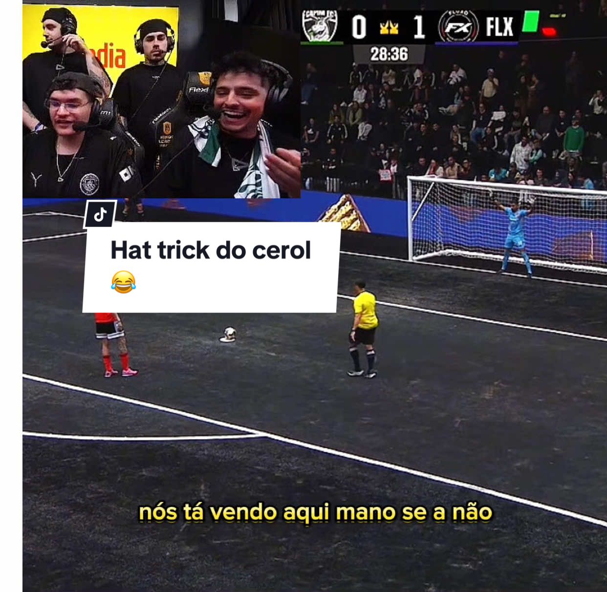 NÃO É POSSÍVEL KKKKKKKKKK #loud_coringa #cortesloudcoringa #kingsleague 