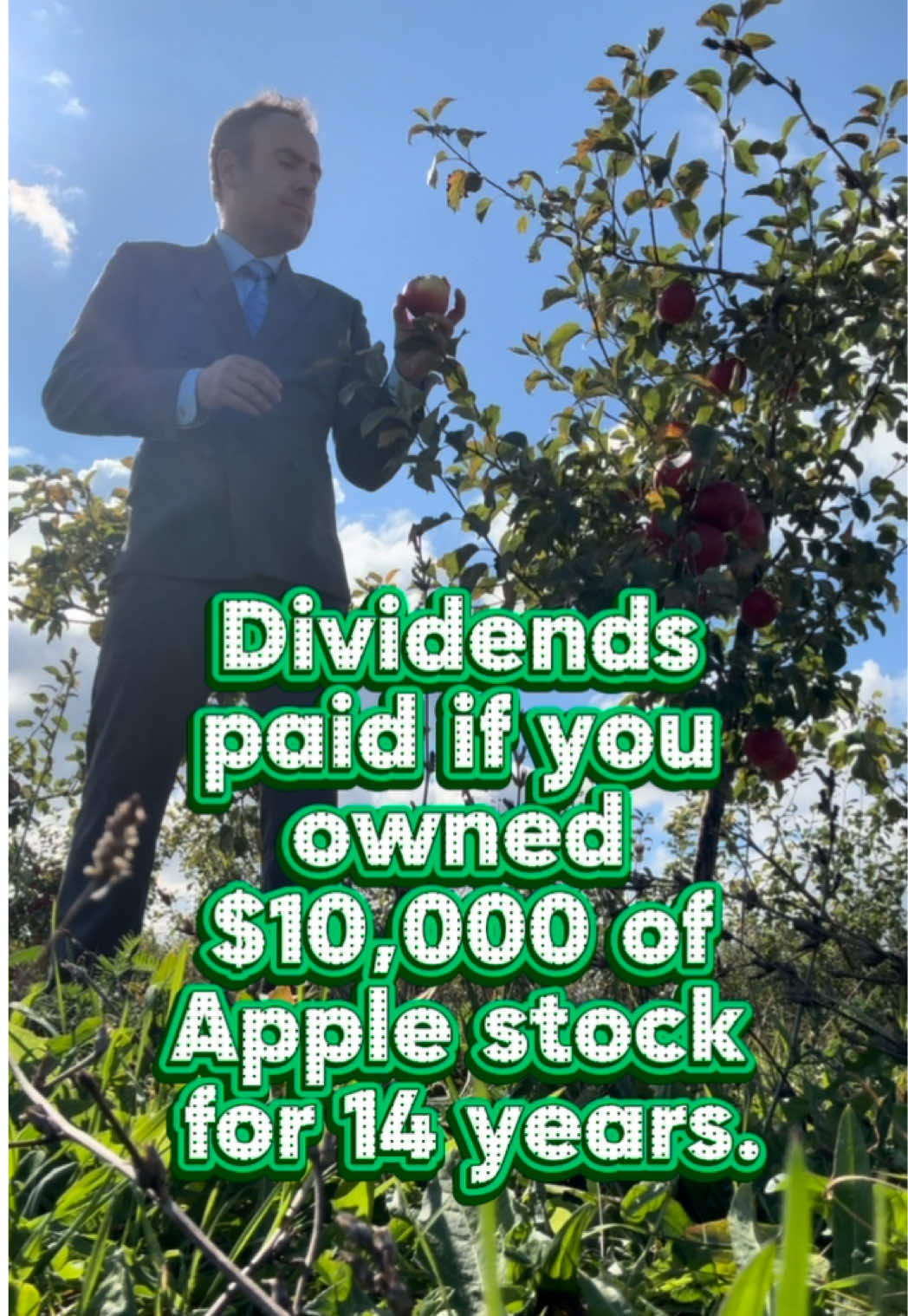 An Apple dividend a day… #stocks #investing 