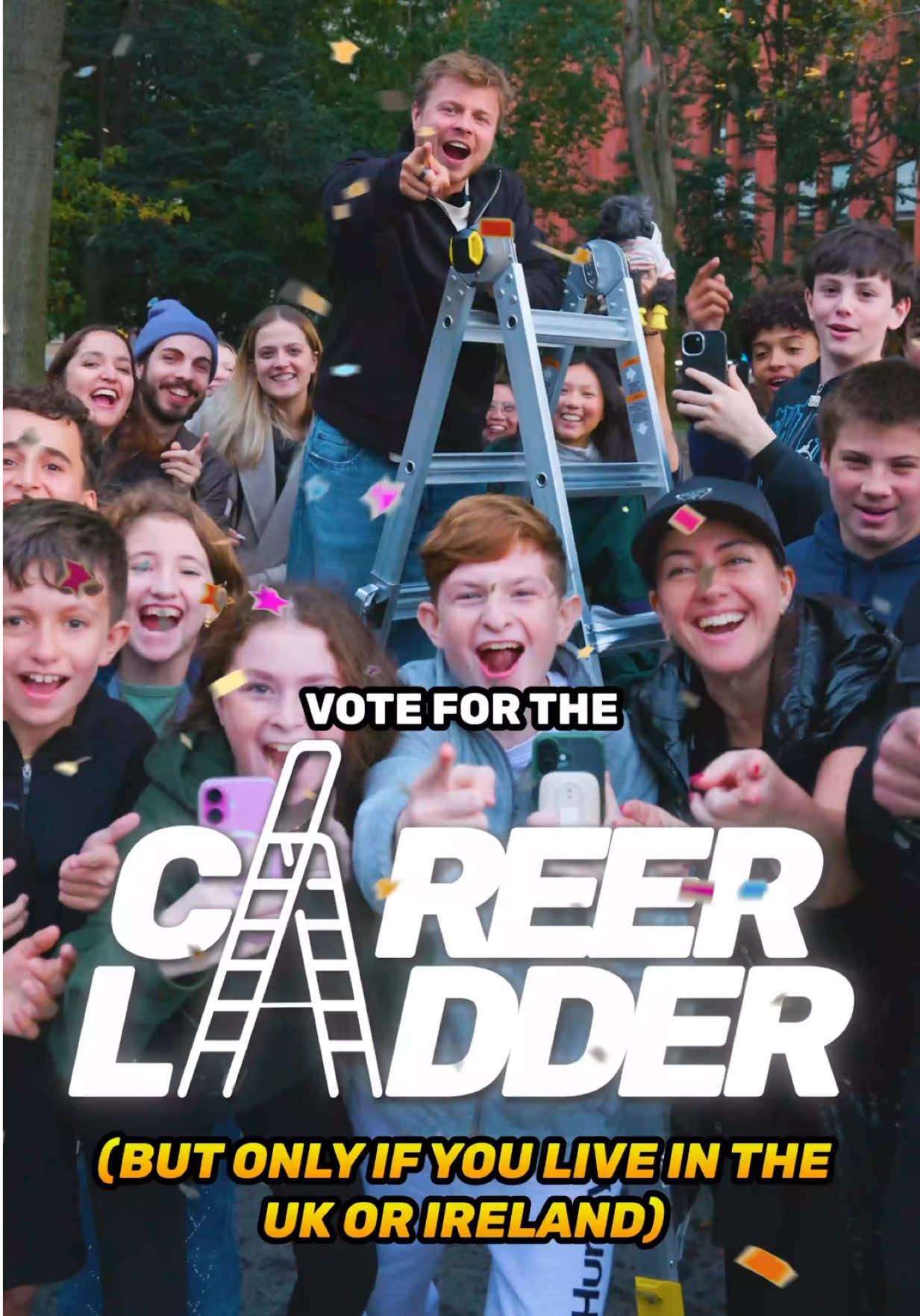 Thank you for watching the channel ❤️ Only UK 🇬🇧 and IRELAND 🇮🇪 based viewers can vote 🗳️ (sorry!) #careerladder #TikTokAwardsUKIE 