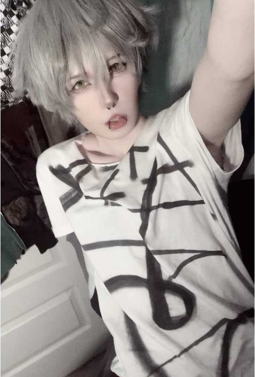 i need to style this wig properly im just to lazy rn  #till #alienstage #cosplay #mlm 