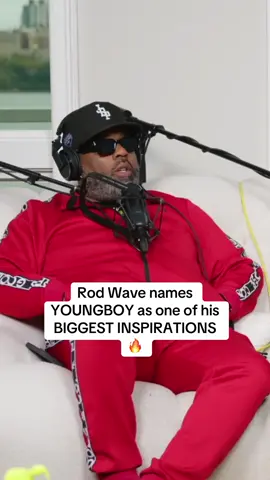 Rod wave mentions youngboy as one of his biggest inspirations in the rap game #rodwave #youngboy #nbayoungboy #fyp #kodakblack 