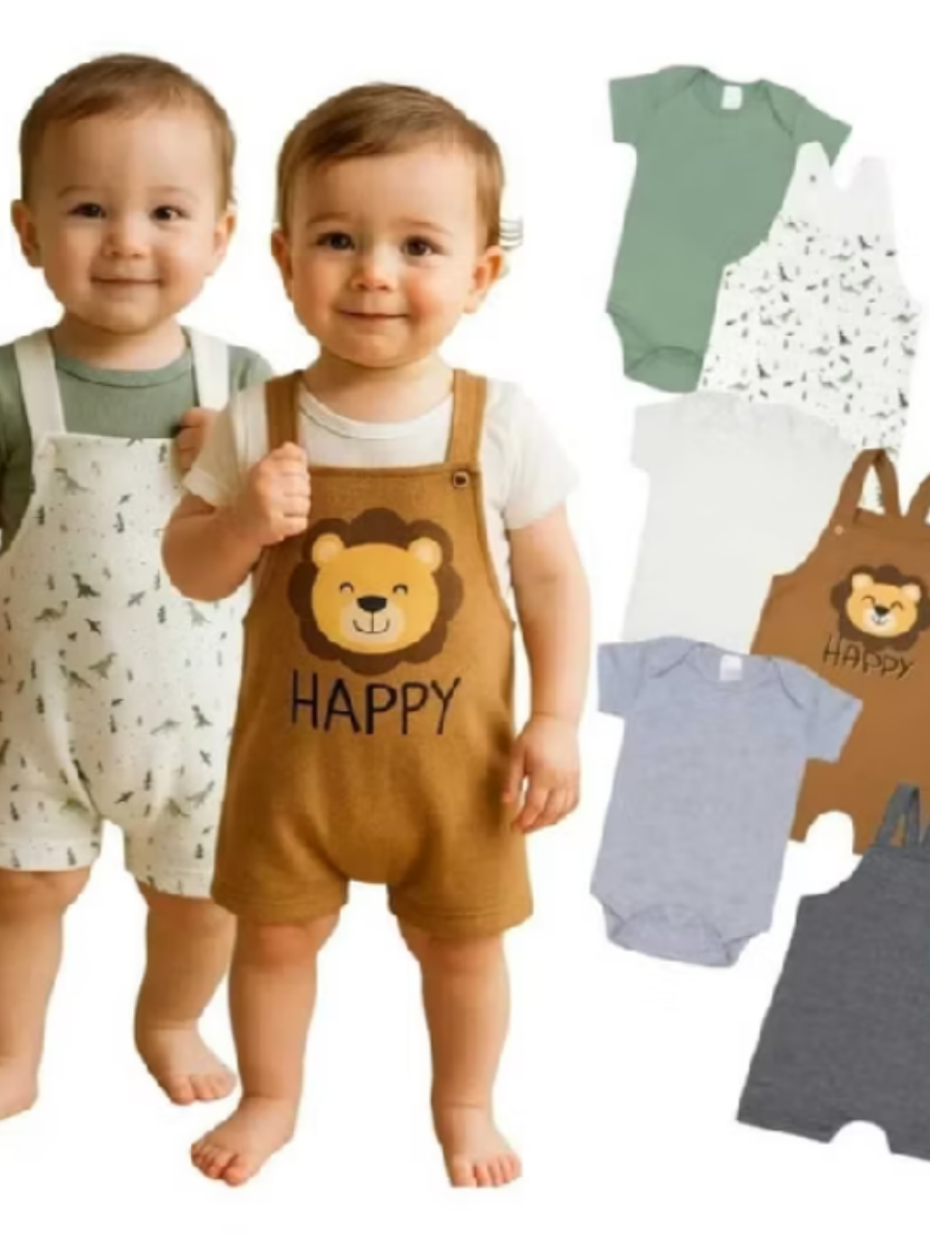 👶✨ Conforto e estilo que encantam! Esse conjunto jardineira infantil é perfeito pra deixar os pequenos ainda mais fofos 😍🧺💛 🛒 Disponível na Shopee — corre garantir o seu! #ModaInfantil #LookinhoDoDia #ShopeeAchadinhos #JardineiraKids #EstiloComConforto  🔥 LINK NA BIO!!!