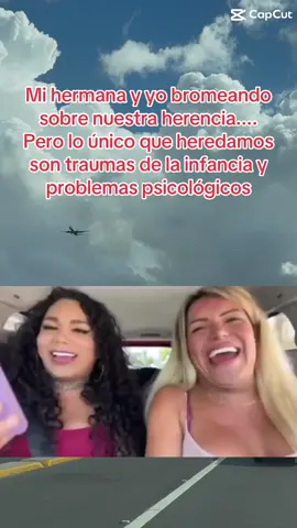 Mi hermana, y yo bromeando sobre nuestra herencia ..😁🤭🤣#humor #paratiiiii #funny #fyp #