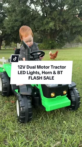 The green WILL be the first to go! 💚🚜 @GARVEE JoyRide #toddlertoys #rideoncar #electrictoycar #tiktokshopcreatorpicks  #tiktokshopblackfriday