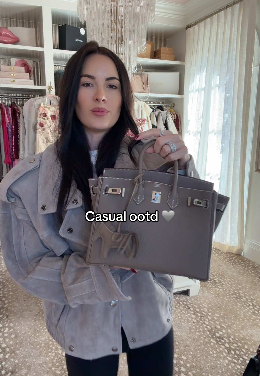 Casual fall ootd 🩶 #birkin25 #hermes #gomules #lcuppini #fallfashion 