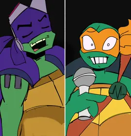 clock strikes twelve... midnight arrives😈😈😈 yeah it does that a lot#tmnt #rottmnt #rottmntdonnie #rottmntleo #fyp 