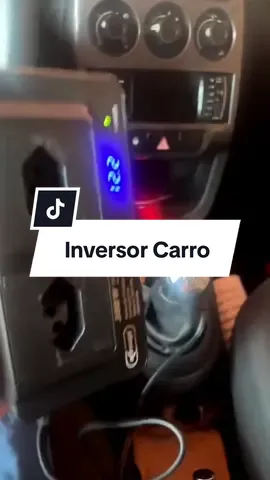 Inversor Tensão 12v carro tomada #inversor 