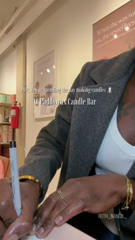 Spent the day at @paddywaxcandles in Charlotte and this might just be my new favorite self-care activity! 🕯💐 From choosing the perfect candle jar to mixing my scent — the whole experience was so relaxing and aesthetic. The best part? You can refill your candle for only $10, which is such a budget-friendly win 🙌🏽 If you’re looking for a cute solo date or girls’ day idea, this is definitely it! 💕 . ✨ Thank you @Paddywax Candle Bar for having us — I’ll definitely be back! & @Lauryn @influences0ciety for inviting me 💕 . #paddywaxcandlebar #charlottethingstodo #candlemaking #girlsdayout #charlotteevents 