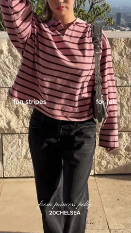 i need everything stripe this fall 🤍 @Princess Polly 20CHELSEA for 20% off  #pp_partner #princesspolly #falloutfits #fallootd #outfitinspo 