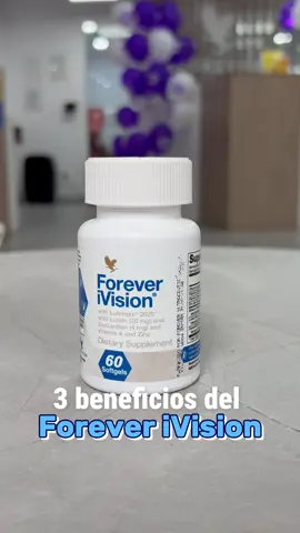 Conoce los beneficios de Forever iVision 💙 👁️ Dale a tus ojos el cuidado que merecen. iVision protege, fortalece y mejora tu visión día a día. 🌿✨ #ojos #fypage #viraltiktok #salud #pantallaverde 