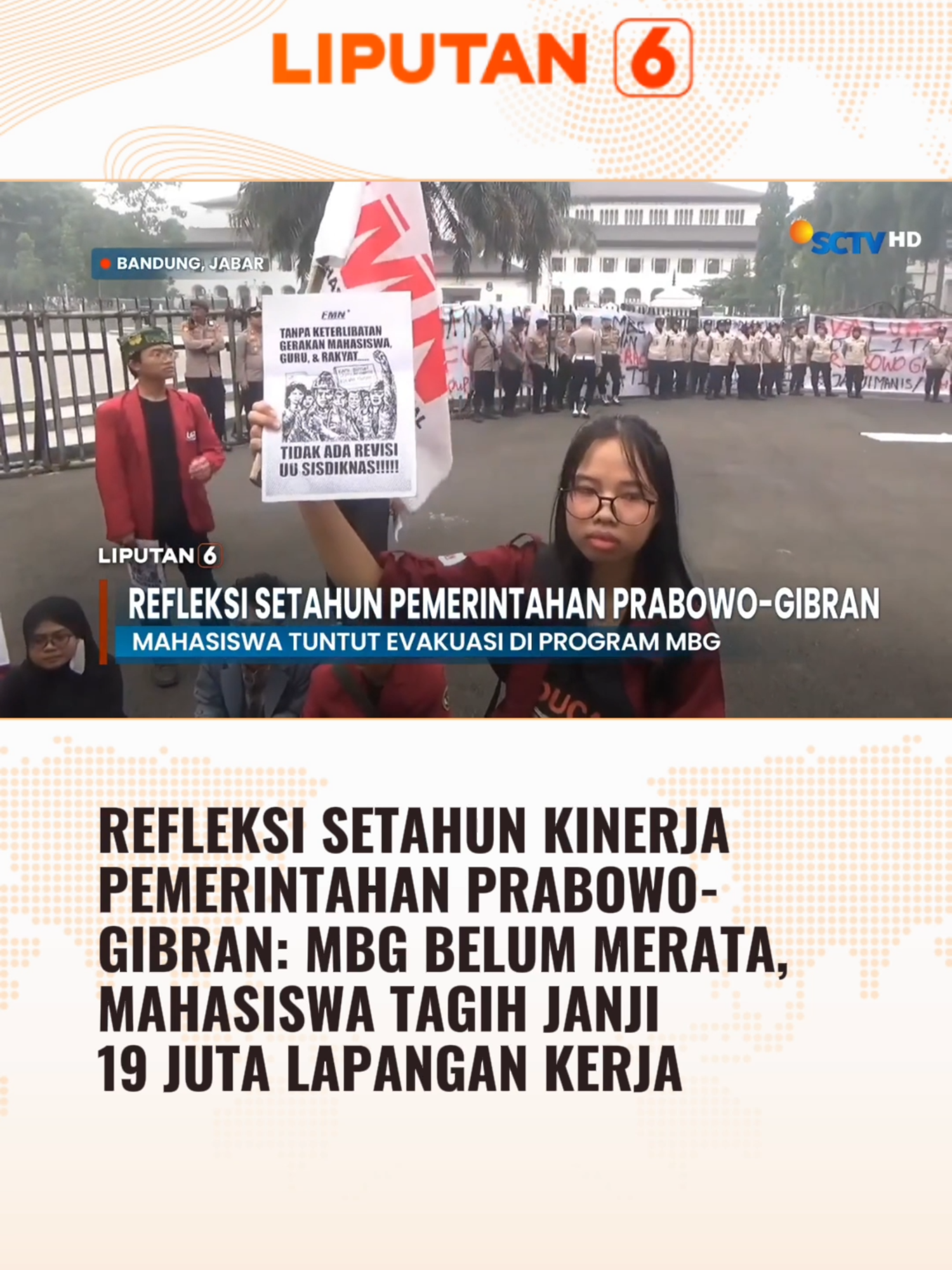 Setahun pemerintahan Presiden Prabowo Subianto dan Wakil Presiden Gibran Rakabuming Raka, dinilai oleh Prasasti Center for Policy Studies dengan peringkat 