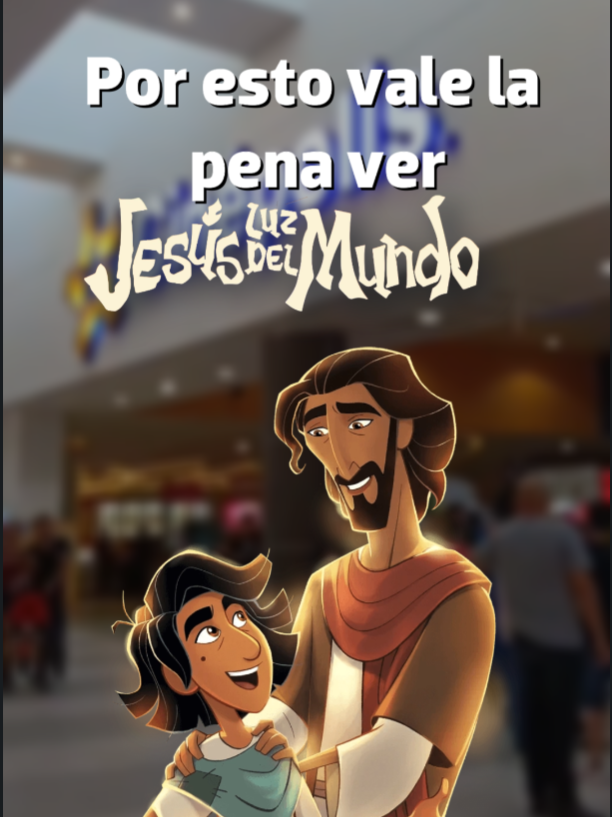 Jesús Luz del Mundo llegó al cine… y sí, vale totalmente la pena verla ✨ Una animación hermosa, una historia llena de esperanza y un mensaje que toca el corazón. 🎟️ Aún puedes verla en Cinépolis y usar el código de @canzion.films para tu boleto a solo $50.  #JesúsLuzDelMundo #FeEnElCine #CineCristiano #InspiraciónCristiana #CanzionFilms #PelículasCristianas #Jesús #CINE #cristianos