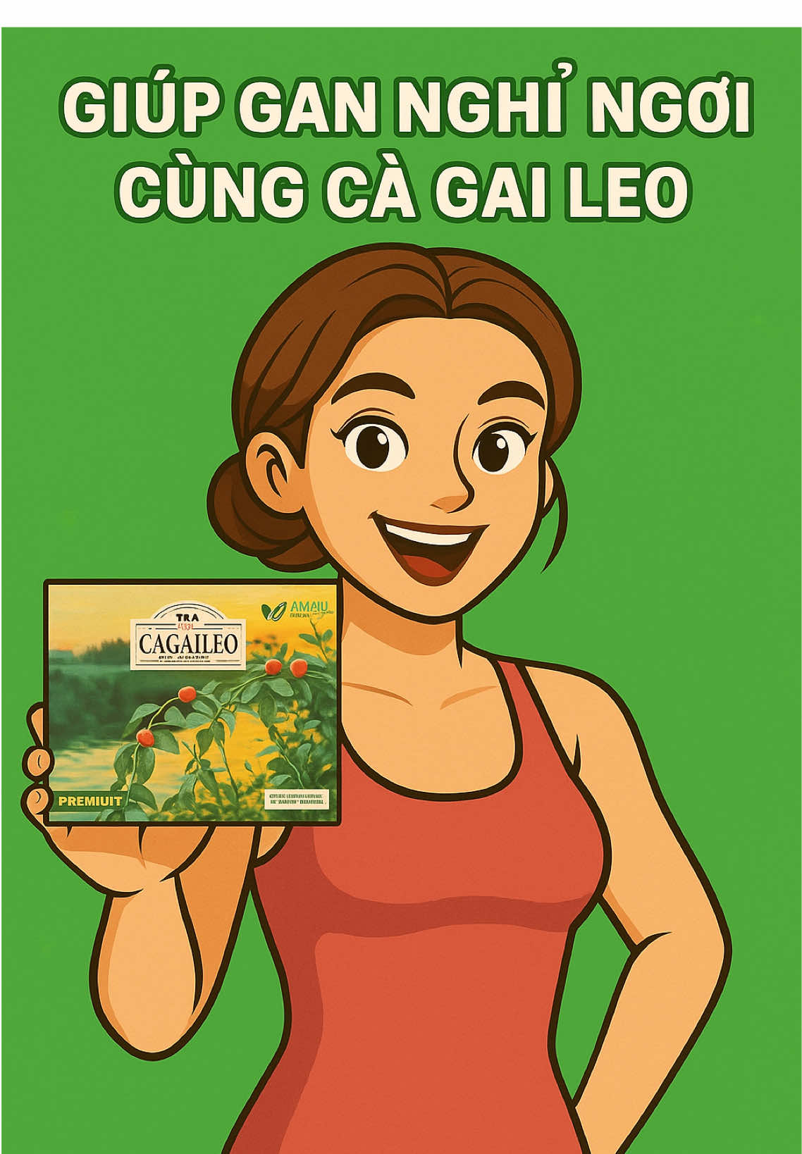 Thanh mát cơ thể cùng cà gai leo. #suckhoe #xuhuong #tracagaileo 