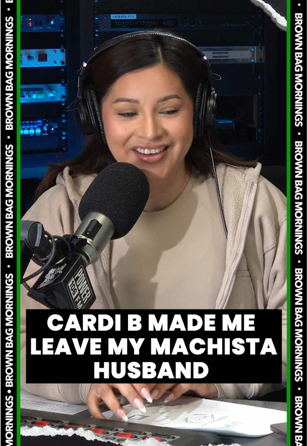 This caller left her machista husband because he wouldn’t let her listen to CARDI B! 😂 What artist would you choose over your husband/wife? 👀 Listen to @Brown Bag Mornings M-F from 5AM-10AM! 