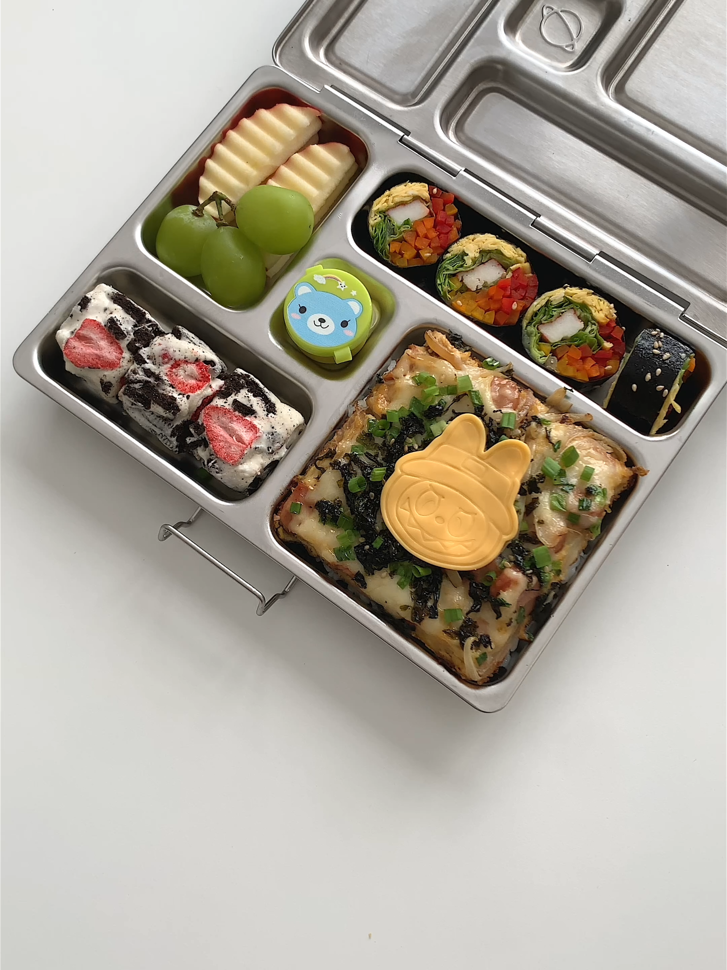 Pack a  Bento for My Daughter - day 70 🍱 和我一起做便當#lunchbox #cooking  #bento #asmrvideo  #food #bentobox   #kawaiifood #便當 #愛心便當 #헬로키티 #도시락 #사랑도시락 #ハローキティ #キャラ弁 #お弁当