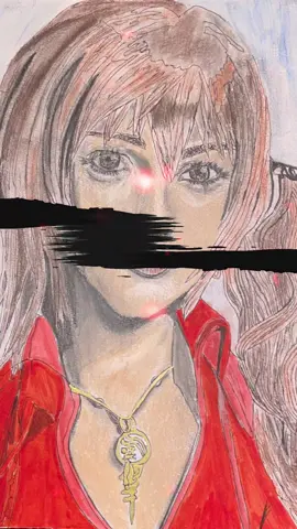 Anime self portrait 😁 #fyp #viral #artist #artwork #foryoupage❤️❤️ 